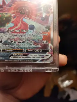 Pokemon Gengar VMAX Fusion Strike Secret Rare Full Alt Art #271 Raw - Image 5