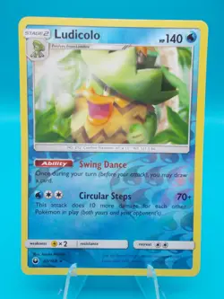 Ludicolo 38/168 Sm-Celestial Storm Pokemon TCG Reverse Holo Lightly Played - Image 1