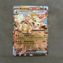 Pokemon Arcanine ex 032/198 Scarlet & Violet Base Set NM - Image 1