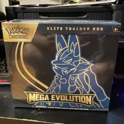 POKEMON MEGA EVOLUTION - LUCARIO Elite Trainer Box ETB - NEW - FACTORY SEALED - Image 1