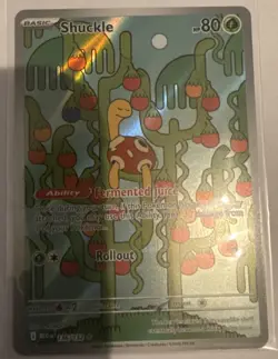 Shuckle 136/132 - Illustration Rare - Pack Fresh Mint - Mega Evolution - Pokemon - Image 1