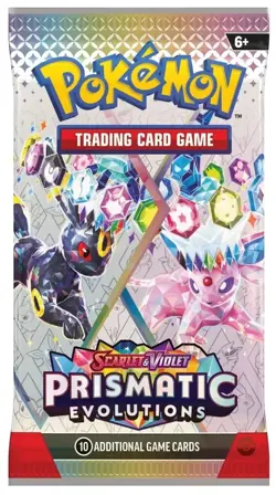 Pokemon TCG Prismatic Evolutions Booster Pack 🔴 FACTORY SEALED Scarlet & Violet - Image 2