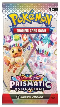 Pokemon TCG Prismatic Evolutions Booster Pack 🔴 FACTORY SEALED Scarlet & Violet - Image 3