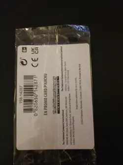 Pikachu GameStop Pre-release 028/078 Pokemon GO Stamped Promo - Factory Sealed! - Image 2
