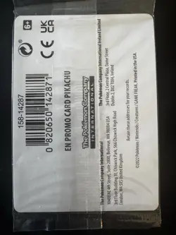 *SEALED* Pokemon Go Pikachu GameStop Promo Pokemon TCG - Image 2