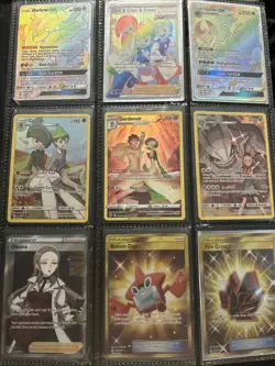 Pokemon TCG Binder Collection EX GX V Fullart Secret Rare - Image 1