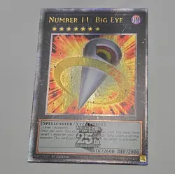 Yu-Gi-Oh! TCG Number 11: Big Eye RA04-EN062 QCR Stampede NM/M GEM - Image 4
