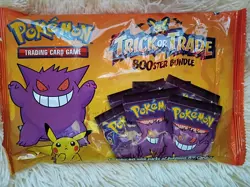 120cards Nintendo Pokemon TCG BOOster Trick Or Trade Trading Card Game SEALED 820650850783 - Image 1