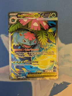 Mega Venusaur ex 155/132 - Ultra Rare FA - Mega Evolutions - Pokemon Card NM - Image 3