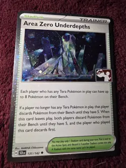 Aera Zero Underdepths 131/142 Promo,FOIL Prize Pack Series Cards Pokemon Card - Image 1