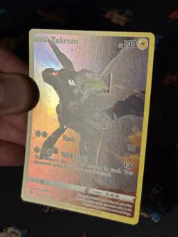 Pokemon Cards Zekrom TG05/TG30 Full Art Secret Rare Brilliant Stars - (NM) #3 - Image 3