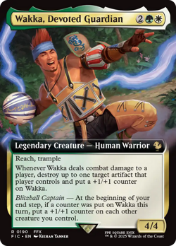 Wakka, Devoted Guardian (Extended Art) Final Fantasy Commander NM CARD ABUGames - Image 1