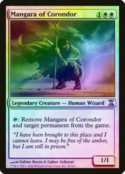 Mangara of Corondor FOIL Time Spiral NM White Rare MAGIC MTG CARD ABUGames - Image 1