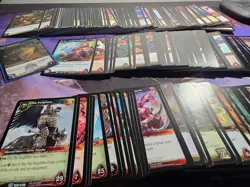 World of Warcraft TCG Card Lot with 3 Foil 360+ cards some duplicates - Image 1