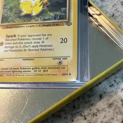 1st Edition Pikachu | WOTC ‘99 Vintage Pokemon TCG Card | LP Jungle Set #60/64 - Image 4