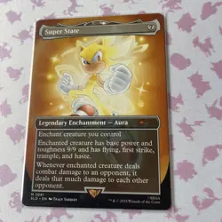 MTG Super State Secret Lair Drop Regular Card Sonic - Image 2