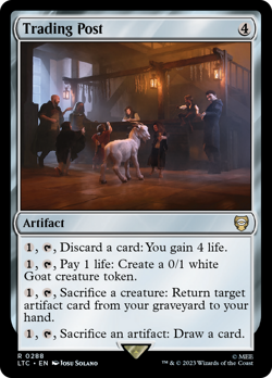 Trading Post [The Lord of the Rings: Tales of Middle-Earth Commander] Magic MTG - Image 1