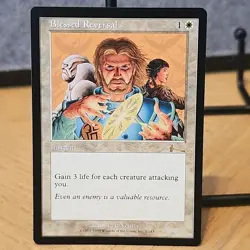 MTG Blessed Reversal 002 Urza's Legacy ULG Regular Rare NM Fresh Pull No Play - Image 1