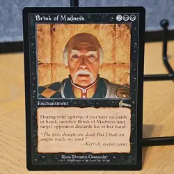 MTG Brink of Madness Urza's Legacy Set #50 Regular Rare NM Fresh Pull No Play - Image 1
