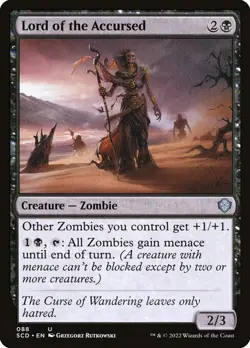 1x Lord of the Accursed NM Eng MTG - Starter Commander - Image 1