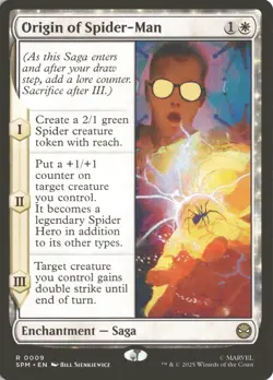 MTG Origin of Spider-Man (0009) *Non-Foil* Base Rare Spider-Man SPM NM/MT - Image 1