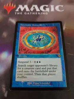 Mtg. Inevitable Betrayal. Foil Retro Frame. Modern Horizons 2. Pack Fresh - Image 1