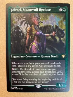 MTG 1x FOIL ETCHED Jolrael, Mwonvuli Recluse Commander Magic the Gathering x1 NM - Image 1