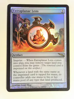 Foil Extraplanar Lens - Mirrodin (MRD) - Magic the Gathering Mtg - Image 1