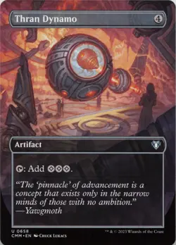 Thran Dynamo (Borderless) U Commander Masters 658 NM MTG - Image 1