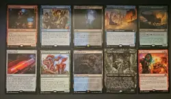 Magic: the Gathering 10 MIXED Rare Lot S - Image 1