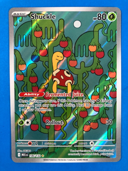 SHUCKLE Illustration Rare Holo #136/132 - Pokemon Mega Evolution English - Image 1