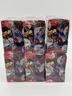 Lot of (6) Pokemon TCG Scarlet & Violet Destined Rivals Booster Boxes SEALED - Image 2