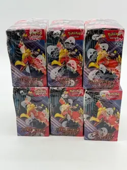 Lot of (6) Pokemon TCG Scarlet & Violet Destined Rivals Booster Boxes SEALED - Image 4
