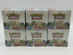 Pokemon Scarlet & Violet SV01 Base Set Lot of 6 Sealed Booster Boxes ENGLISH - Image 1