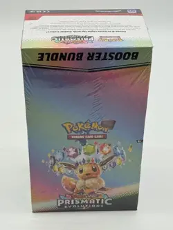 Pokemon TCG Prismatic Evolutions Booster Bundle SEALED DISPLAY - Image 1