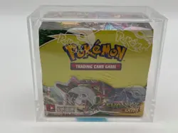 Pokemon TCG SWSH Evolving Skies Booster Box SEALED w/Acrylic Case - Image 1