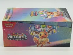 Pokemon SV8.5 Prismatic Evolutions SEALED Booster Bundle Display Case - Image 3