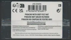 Pokemon Pikachu with Grey Felt Hat SVP 085 Van Gogh Promo Card - Sealed #5 - Image 2