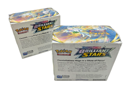 Lot of (2) Pokemon TCG: Sword & Shield Brilliant Stars Booster Box Sealed - Image 2
