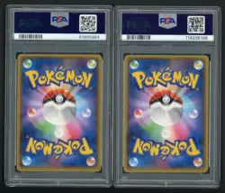 2015 Pokemon JPN XY Double Crisis 1st Ed Groudon Ex FA Kyogre Ex #006 #015 PSA 9 - Image 2