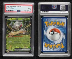 Durant ex Pokemon SV08: Surging Sparks PSA 9 MINT - Image 3