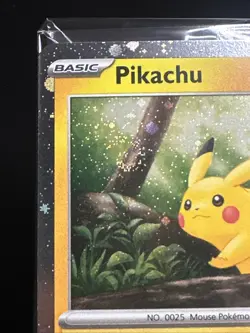 Pikachu 025/165 Holiday Calendar Promo Pokemon Scarlet Violet 151 SEALED SWIRL - Image 2