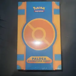 Scarlet and Violet Paldea Adventure Chest New Sealed Pokemon TCG - Image 1