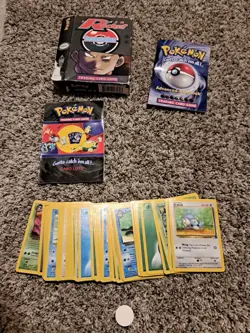 Pokemon Jungle Water Blast & Rocket Devastation Theme Deck Incomplete - Image 3