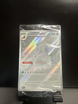 Crabominable 149/142 Illustration Rare (Snowflake) Promo Sealed Stellar Crown - Image 1