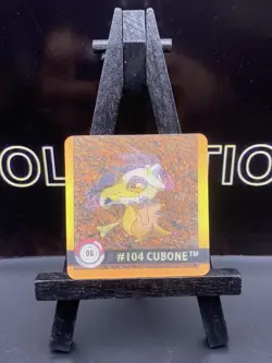 1999 Artbox Pokemon Action Flipz - Premier Edition #08 Cubone/Marowak NM - Image 2
