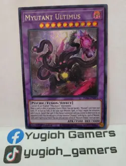 YUGIOH MYUTANT ULTIMUS PHRA-EN091 1 ST EDITION SECRET LIGHT PLAYED - Image 1