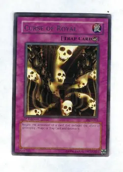 Curse of Royal PGD-044 - 1st edition Rare - Yugioh NM/M (Never Played) - Image 1
