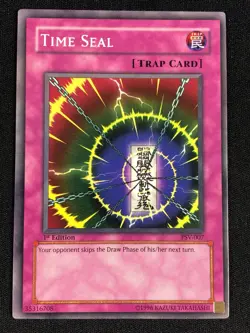 YUGIOH TIME SEAL PSV-007 1ST NA PRINT (NM) - Image 1
