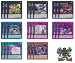 Yugioh! Lord of the Tachyon Cloudragon Galaxy Satellite Dragon Deck MZTM NM - Image 1